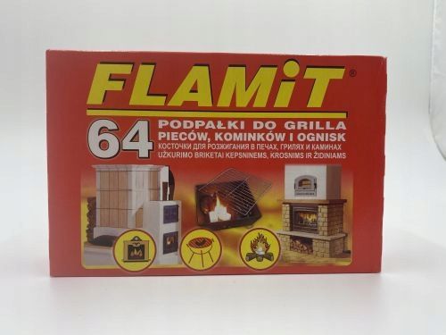 ZESTAW Podpałka biała FLAMiT do GRILLA KOMINKA rozpałka 320 kostek na Arena.pl