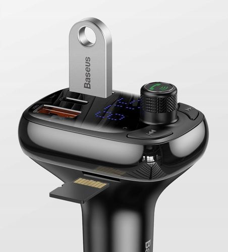 BASEUS ŁADOWARKA TRANSMITER FM BLUETOOTH QC 3.0 PD na Arena.pl