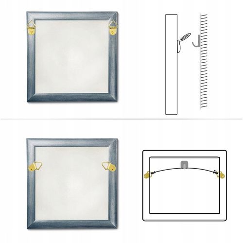 251 Zestaw Haków Do Wieszania Obrazów Z Wkrętami, Wieszaki Do Ramki i na Arena.pl