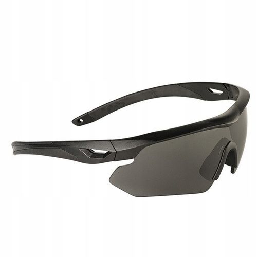 TACTICAL GOGGLES SWISS EYE NIGHTHAWK BLACK – Balistyczne okulary na Arena.pl