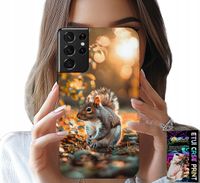 ETUI DO SAMSUNG GALAXY S21 Ultra - SŁODKA WIEWIÓRKA, CASE Z WŁASNYM MOTYWEM