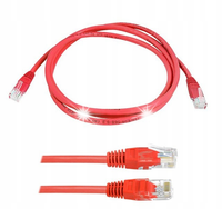 KABEL SIECIOWY LAN RJ45 SKTRĘTKA ETHERNET PATCHCORD UTP CAT 5E 3M
