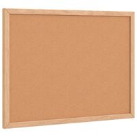Tablica korkowa z ramą z litego drewna sosnowego 40x30 cm