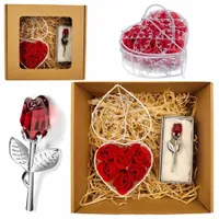 ZESTAW PREZENT DLA ŻONY DZIEWCZYNY walentynki mydlane róże kryształowa róża