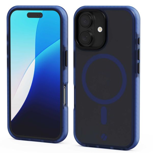 Spacecase Hybrid Fusion Mag Iphone 16 Dark Blue zdjęcie 7