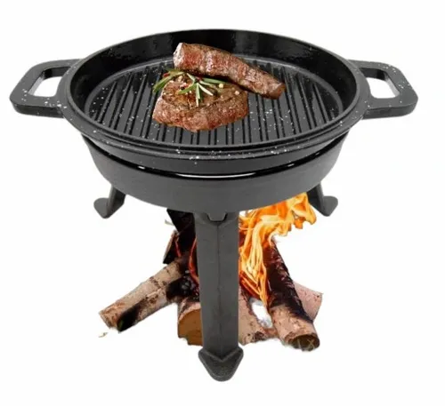 Kociołek żeliwny emaliowany MARMUREK 3w1 8 l na Arena.pl