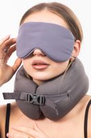 Poduszka podróżna EASY NAP średnia szara