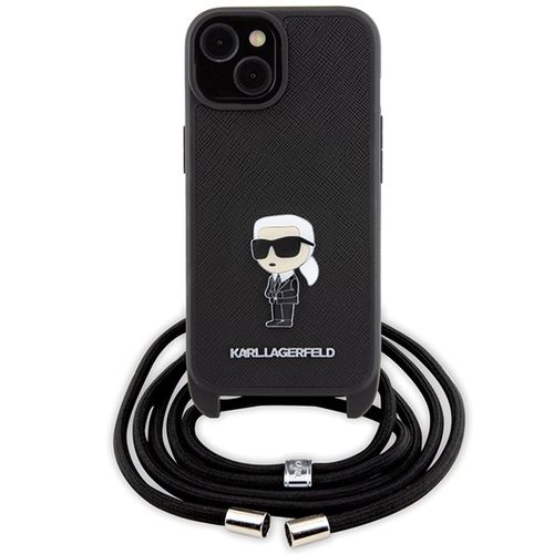 Etui Karl Lagerfeld do iPhone 15, iPhone 14, iPhone 13, Czarny na Arena.pl