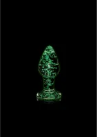 ouch! szklany korek świecący w ciemności mały - model glow in the dark