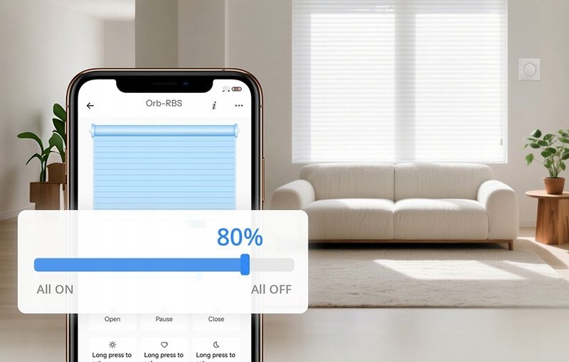Sonoff MINI-RBS-E Orb-RBS Smart Przełącznik Ścienny Do Rolet WiFi Matter zdjęcie 6