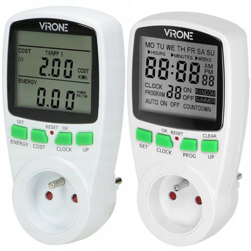 PROGRAMATOR CZASOWY WŁĄCZNIK WYŁĄCZNIK CYFROWY TIMER LCD HARMONOGRAM 7 DNI na Arena.pl