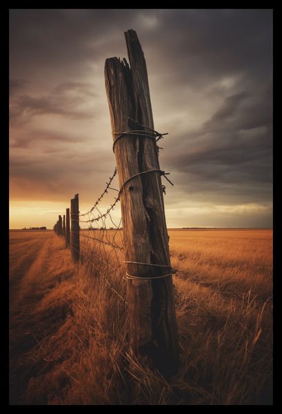 Plakat 30x45cm Zachód na Pograniczu zdjęcie 2