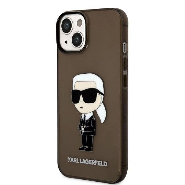 Etui Karl Lagerfeld do iPhone 15 Plus, iPhone 14 Plus, Czarny zdjęcie 2