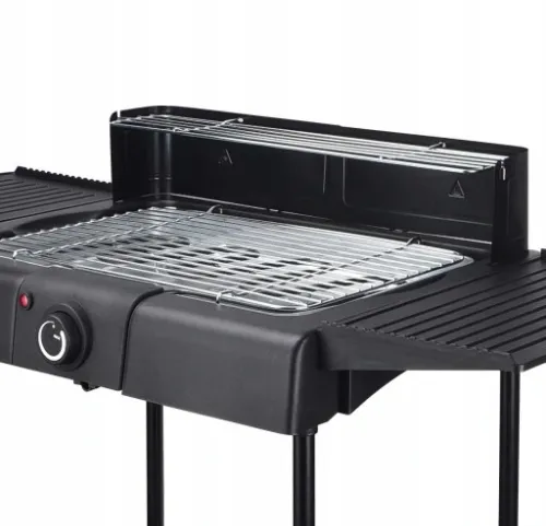 DUŻY GRILL ELEKTRYCZNY OGRODOWY STOJĄCY 2000W 2w1 na Arena.pl