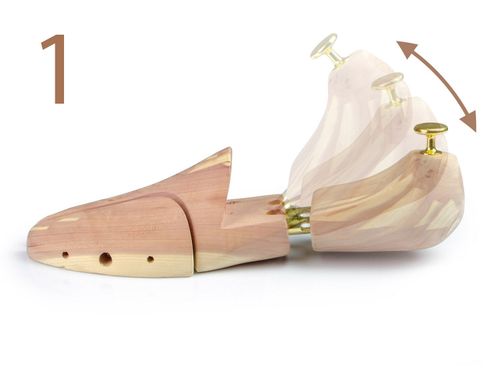 Prawidła do butów, cedrowe, para r. 40-41 Massido na Arena.pl