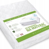 NAKŁADKA OCHRANIACZ na MATERAC 140x200 WODOODPORNY PODKŁAD Z GUMKĄ PREMIUM