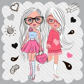 FOTOTAPETA dla dziecka LALKI BARBIE MODELKI