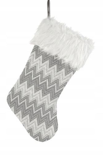 SKARPETA DUŻA DEKORACYJNA OZDOBA ŚWIĄTECZNA NA KOMINEK PREZENTY BUT na Arena.pl