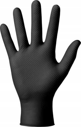 rękawice nitrylowe 50 szt. 9-l gogrip black na Arena.pl
