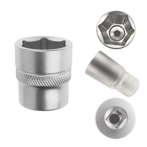 NASADKA TORX T18 3/8" ZE STALI CHROMOWO-WANADOWEJ na Arena.pl