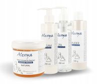ALEXYA PASTA CUKROWA NATURAL, BALSAM, PUDER, ŻEL