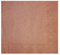 Serwetki papierowe miedziane, 20 szt.