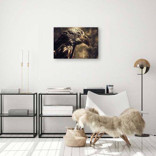 Obraz na płótnie – Canvas, Głowa orła 100x70 na Arena.pl