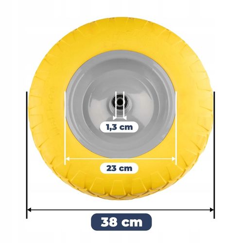 KÓŁKO DO TACZKI KOŁO DO TACZKI PEŁNE Koło do taczki Bezdętkowe 4.00-8 PU na Arena.pl