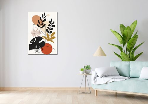 Obraz 60x90cm Zawisły Liść na Arena.pl