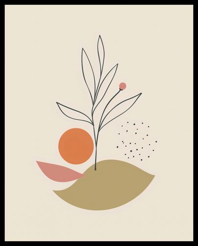 Plakat 40x50cm Subtelna Naturaleza na Arena.pl