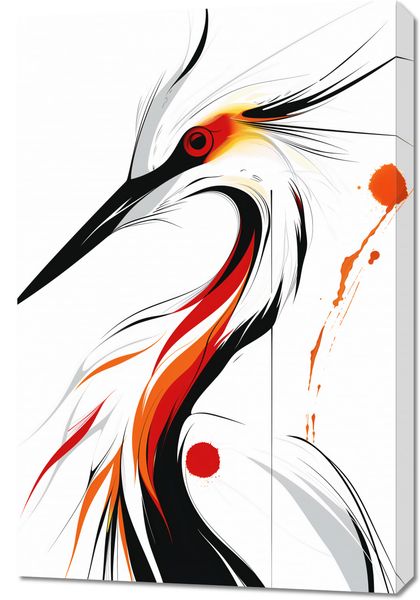 Obraz 60x90cm Bocian zdjęcie 1
