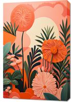 Obraz 60x90cm Koralowy Ogród