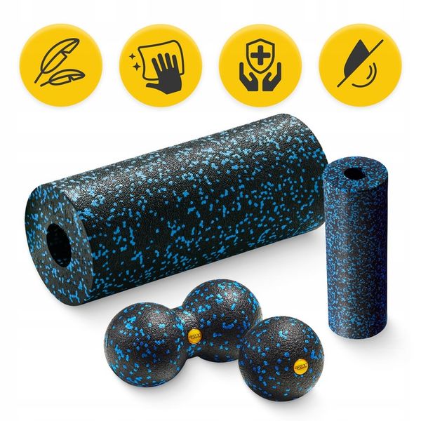 ZESTAW EPP ROLLER WAŁEK DO MASAŻU PIŁKA DUOBALL zdjęcie 8