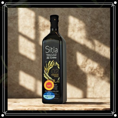 GRECKA oliwa z oliwek SITIA 0,2% butelka 1L - Nowe Zbiory - data do 04/2027 na Arena.pl