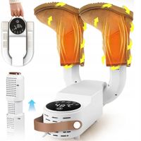 ELEKTRYCZNA SUSZARKA DO BUTÓW Z UV TIMER 2 GODZINY TEMPERATURA 131-140°F