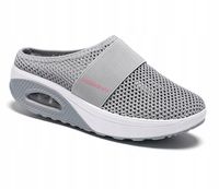 Buty Walking Ortopedyczne Cukrzycowe Mokasyny Klapki