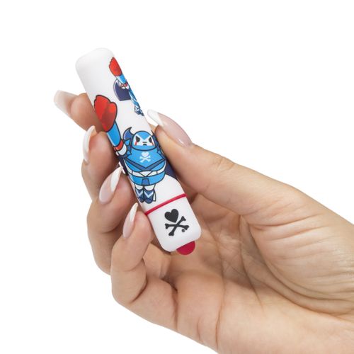 Mini wibrator - Tokidoki Mini Bullet Vibrator White Robot na Arena.pl