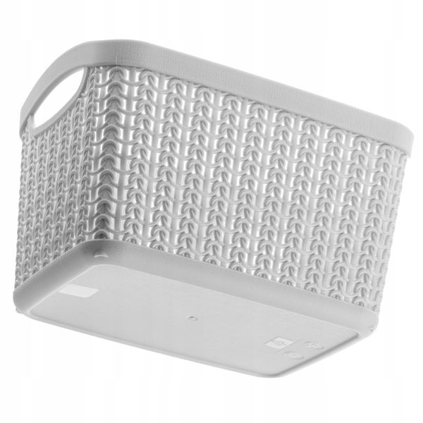 KOSZYK POJEMNIK PUDEŁKO PLASTIK KOSZ 3,3L KOLORY zdjęcie 4