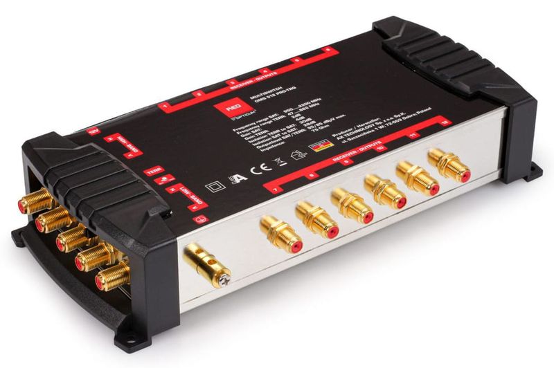 Multiswitch 5/12 Opticum OMS 512 PRO + zasilacz zdjęcie 5