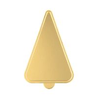 Bankietówka podkładka pod monoporcję trójkątna, 8x12 cm 100 szt.