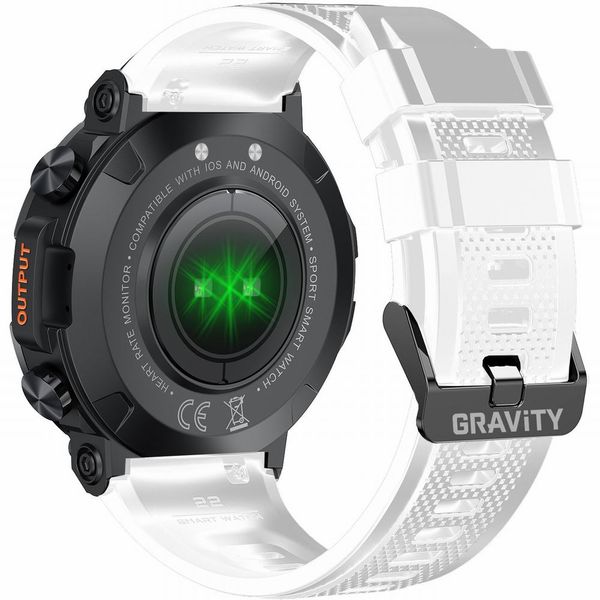 SMARTWATCH MĘSKI Gravity GT7-6 PRO - WYKONYWANIE POŁĄCZEŃ, PULSOKSYMETR (sg018f) zdjęcie 5