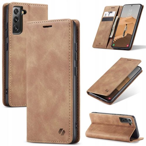 Spacecase Wallet Galaxy S22 Light Brown na Arena.pl