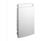 Obudowa rozdzielnica instalacyjna podtynkowa p/t 3x18 plast. biała 106199