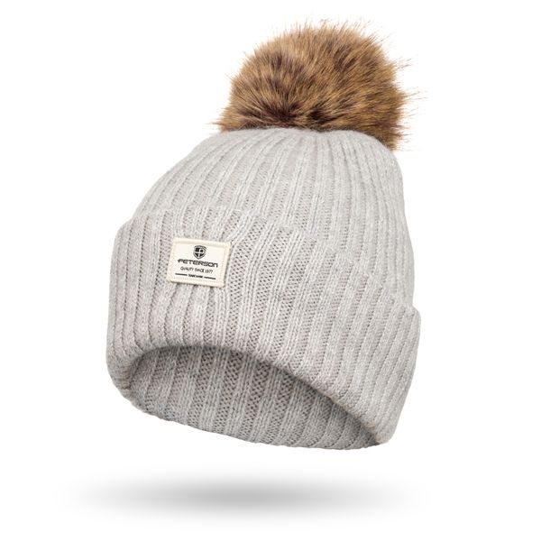 czapka ptn hat-08-7750 grey zdjęcie 3