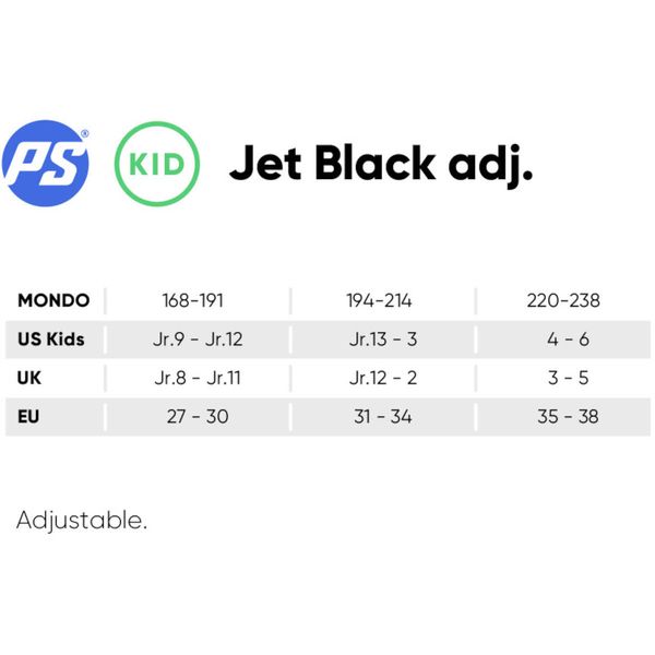 Rolki Powerslide Jet Black 35-38 zdjęcie 2