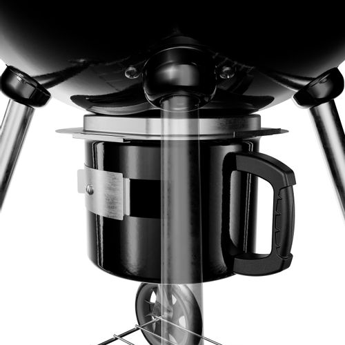 Gril węglowy KOLER EMBER C1 duży okrągły termometr popielnik na Arena.pl