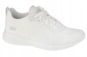 Skechers Bobs Squad Tough Talk 32504-WHT, Damskie, buty sneakers Białe R41