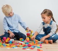 MARIOINEX 902134 KLOCKI MINI WAFFLE WAFLE 140 SZT.