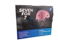Kask Rowerowy na Deskorolkę Rolki Wrotki roz. S Seven For 7 Różowy