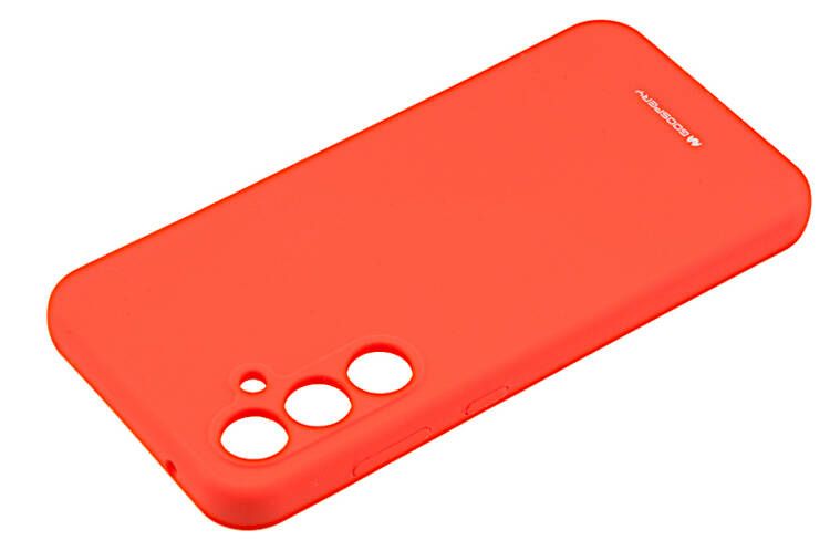 Etui Mercury Goospery Silicone do Samsung Galaxy S23 Fe czerwony zdjęcie 2